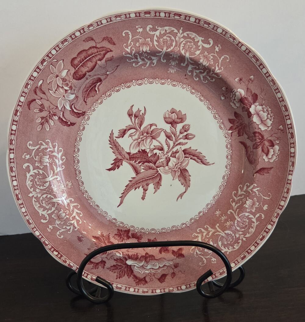 Spode Camilla Copeland Pink Dinner Plate 10.5" England